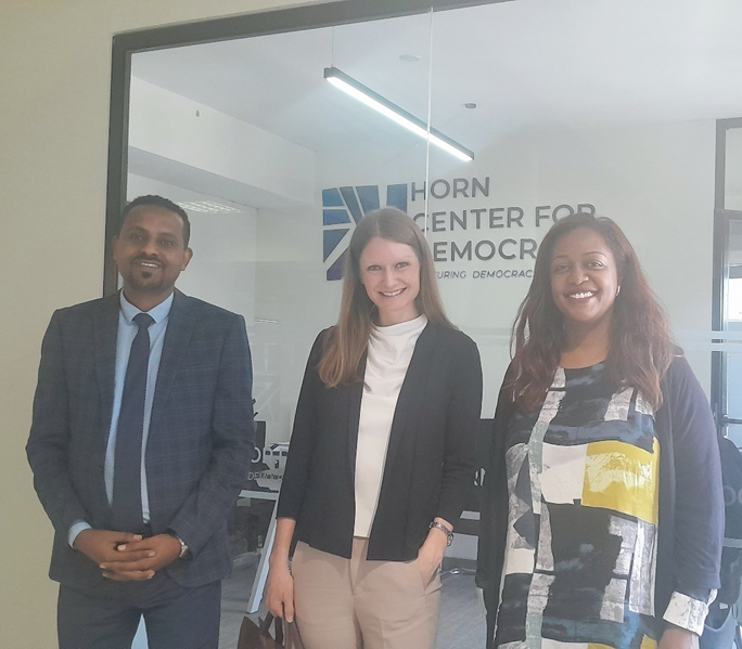 HCD had a Visit from the Office of the EU Special Representative for the HoA